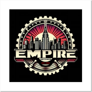 Vinyl Vibes: Empire Records Retro T-Shirt Posters and Art